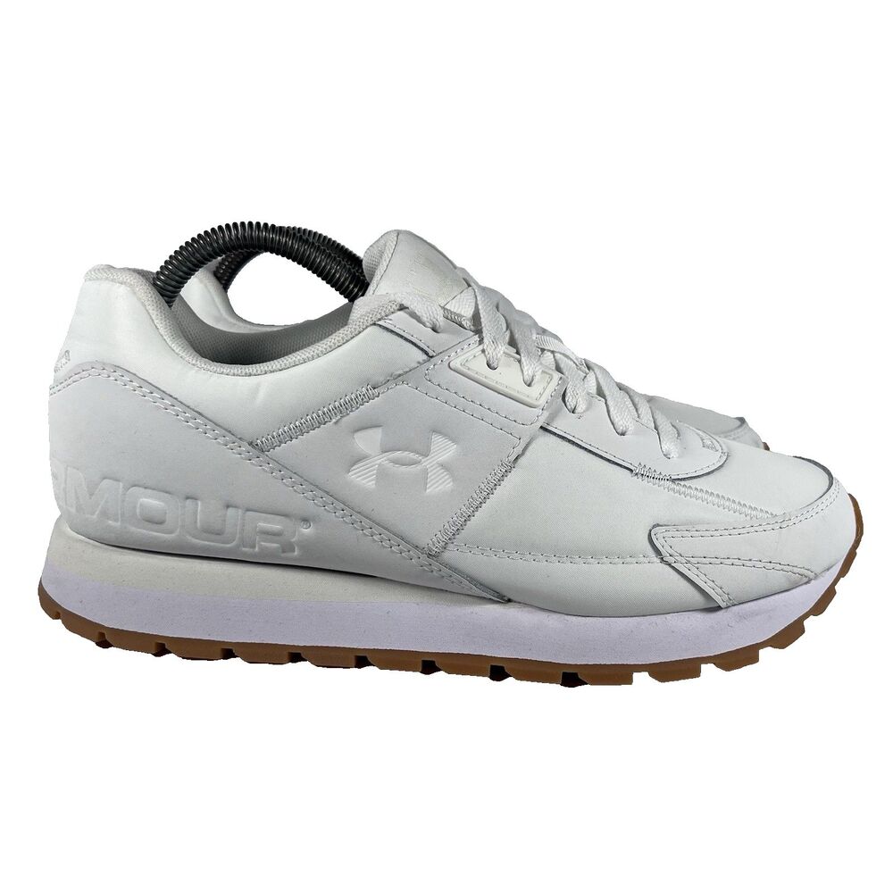 Under Armour Essential Runner Running Shoes Sneakers White Gum Women's Size 10
